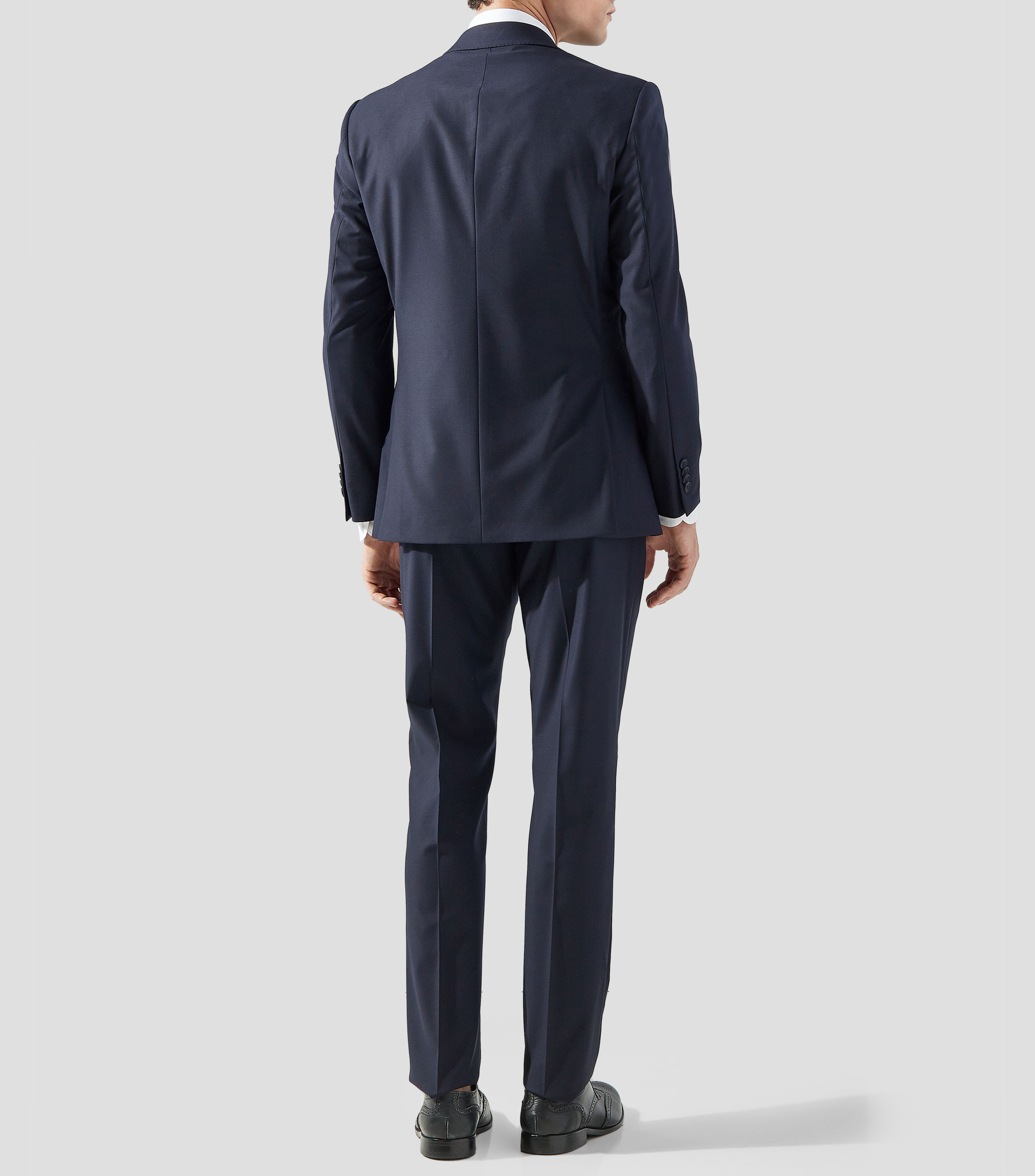 Traje de Corte Regular Liso Hombre